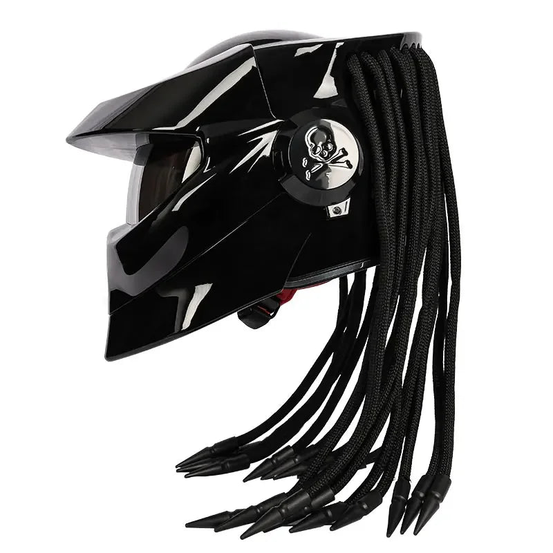 New Model MOTOCROSS HELMET PREDATOR OFF ROAD  DOT CERTIFIED UNISEX MOTORCYCLE S