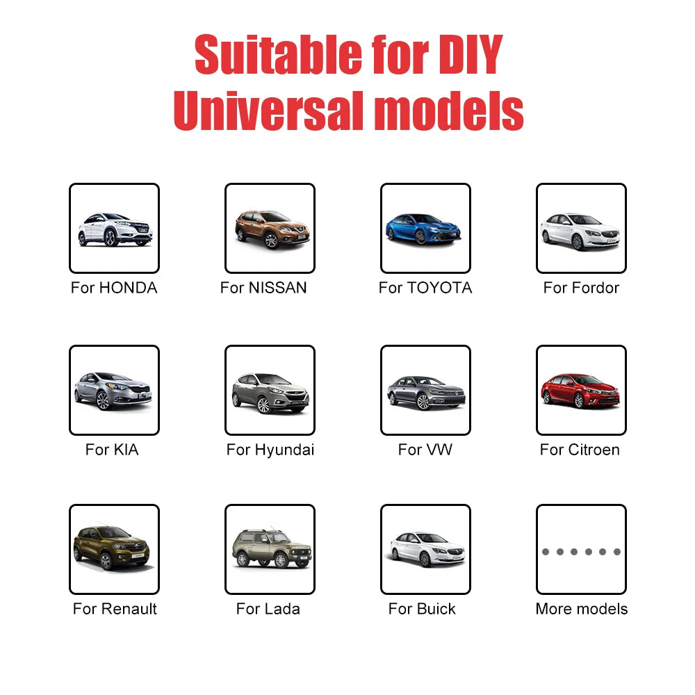 12V Car Rear View Camera PDC Parktronic Reversing Night Vision 170° Angle Accessories for VW POLO Golf 4 Passat B7 CC Volkswagen