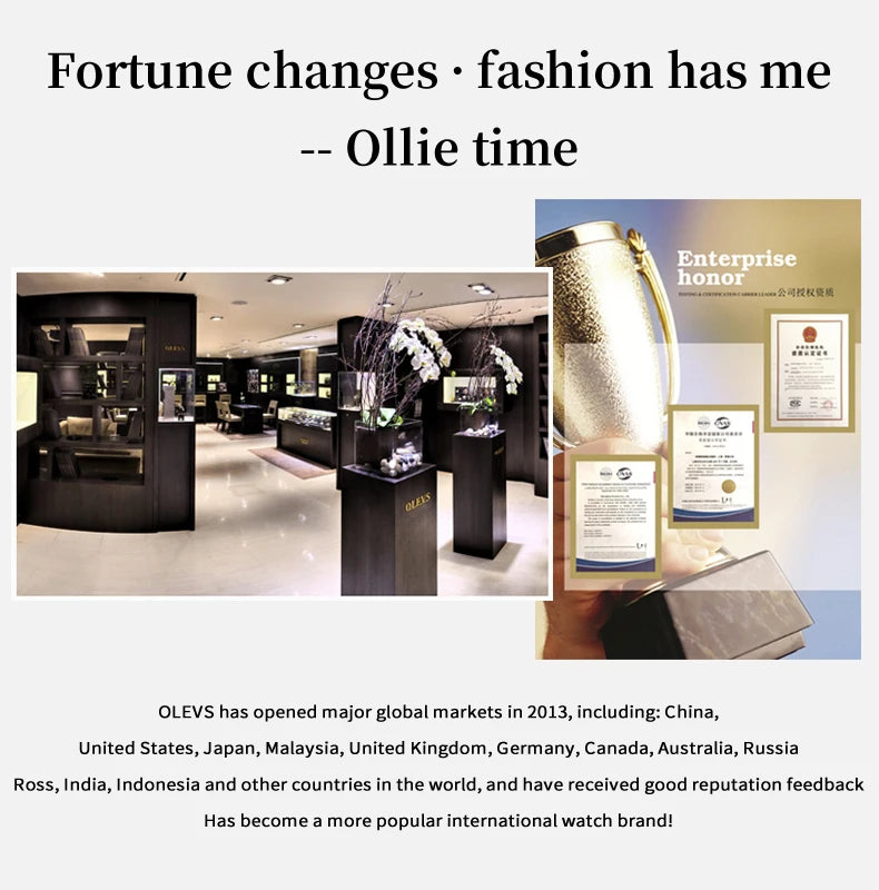 OLEVS 5593 Couple Watch Fashion Business Waterproof Stainless Steel Watch Luxury Brand Classic Date Week Clock Men Women Watch