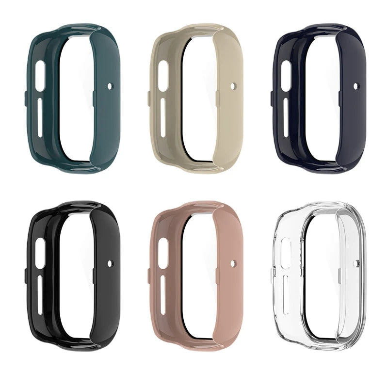 Tempered Glass + PC Cover for Honor Watch 4 5 Full Coverage Protective Bumper Case for Honor Watch4 Screen Protector Accessories