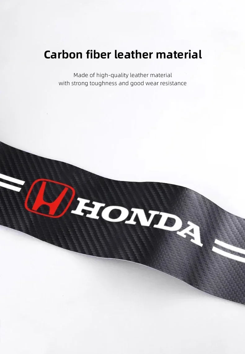 5Pcs Car Door Sticker Threshold Anti Scratch Decals Accessories For Honda Civic Fit Accord City Vezel CR-V S660 Odyssey HR-V