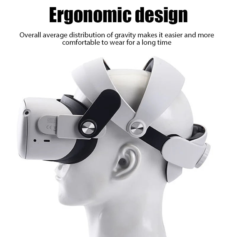 Upgrades M2 Halo Strap Elite Strap for Quest 2 Alternative Head Strap Improve Wearing Comfort for Oculus Quest 2 VR Accessories