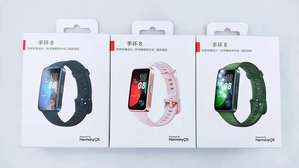 New Original HUAWEI Band 8 Smart Band All-day Blood Oxygen 1.47'' AMOLED Screen Heart Rate Smartband 2 Weeks Battery Life