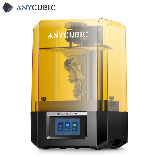 Anycubic Photon Mono M5 12K 3d Printer 10.1 Inch UV LCD Dual Lead Screw Linear Rails Printing size of 11.41*10.63*18.11 Inch