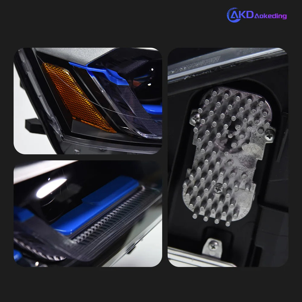 AKD Head Lamp for BMW X3 F25  LED Headlight 2010-2013 Headlights X3 DRL Turn Signal High Beam Angel Eye Projector Lens