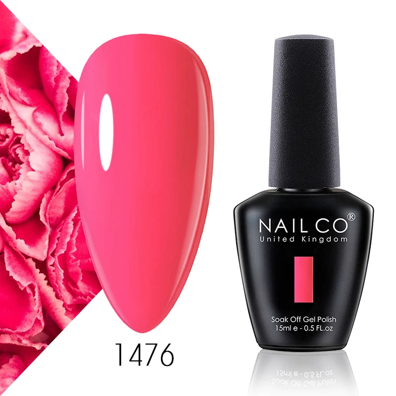 NAILCO 15ml Hema Free TPO Free Top Coat And Base Coat Art Design Gel Nail Polish Top Base Coat UV LED Soak Off Gel Nail Varnish