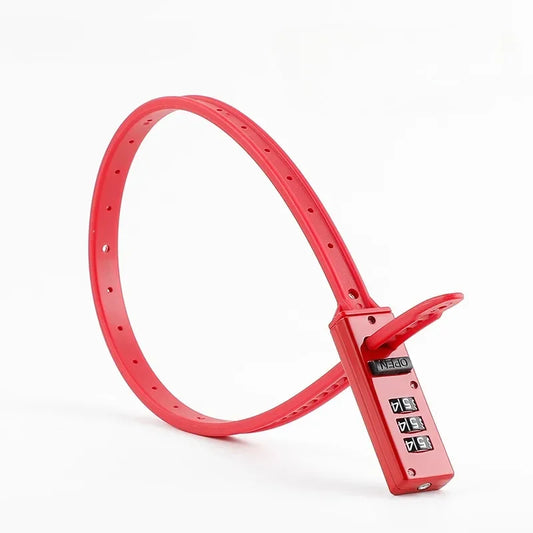 Bike Lock Tie Combination Lock Belt Combination  Alloy Combination Pant Pocket Lock Shoelace