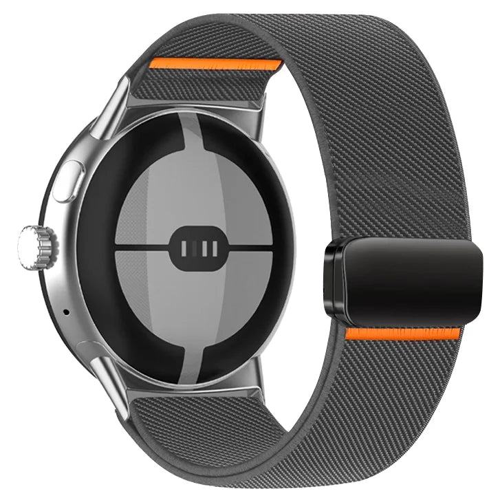 Nylon Braided Strap for Google Pixel Watch 3 45mm Band for Google Pixel Watch 1 2 3 41mm Magnetic Wristband Bracelet Accessories