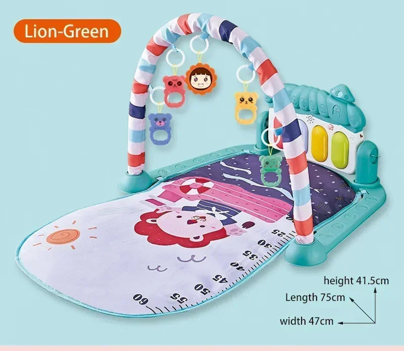 Baby Toys Music Pedal Piano 0-1 Year Old Newborn Piano Game Pad Toddler Christmas Gift Mother and Child Supplies New