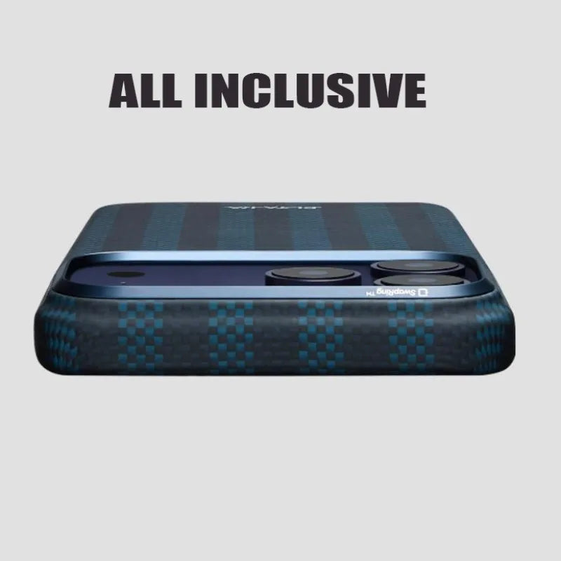 PITAKA Carbon Fibre Case for iPhone 16/17 Pro Max/16/17 Pro Magnetic Phone Antifall Protective Cover with Magnetic Camera Button