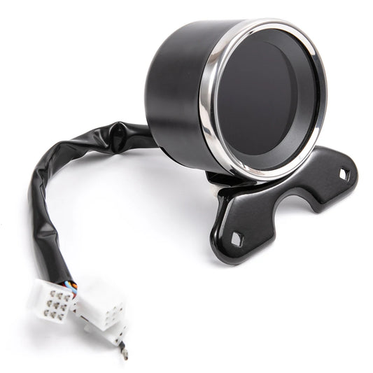 Universal Digital Odometer Motorcycle Speedometer Oil Gauge Tachometer Meters Instrument Cluster Turn Signal Light Indicator