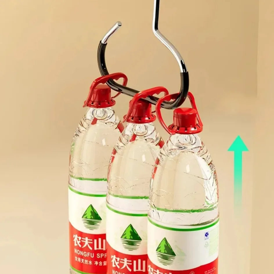 Circle Ring Hat Hanger 8 Hats Display Rack Baseball Cap Organizer Scarf Towel Tie Storage Holder for Closet Bedroom Saving Space