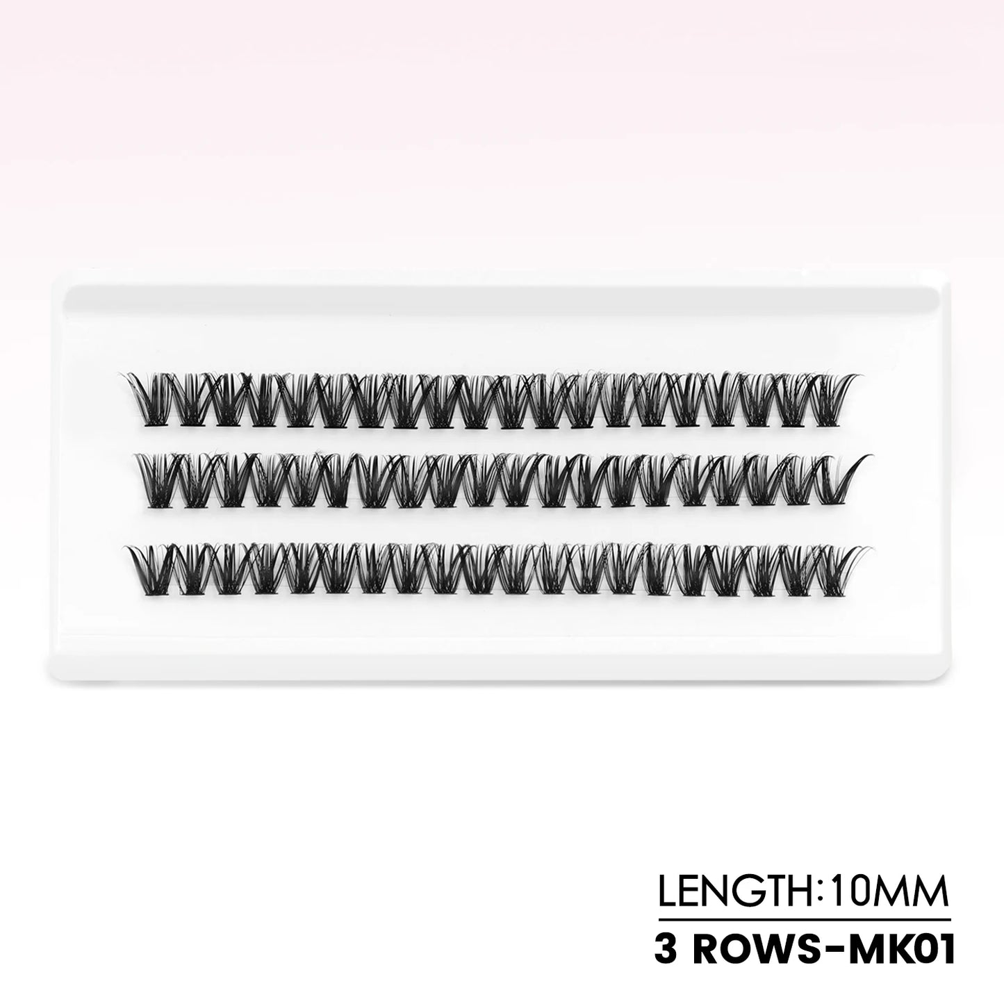 WOSHEER Lash Clusters Kit Lash Spikes Eyelash Clusters Volume Individual Lashes DIY Spiky Lash Extension Manga Clusters Eyelash