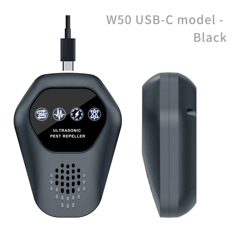 Ultrasonic Mosquito Repeller Rat Repeller Intelligent High-power Warehous Kitchen Variable Frequency Cockroach Pest Repeller New
