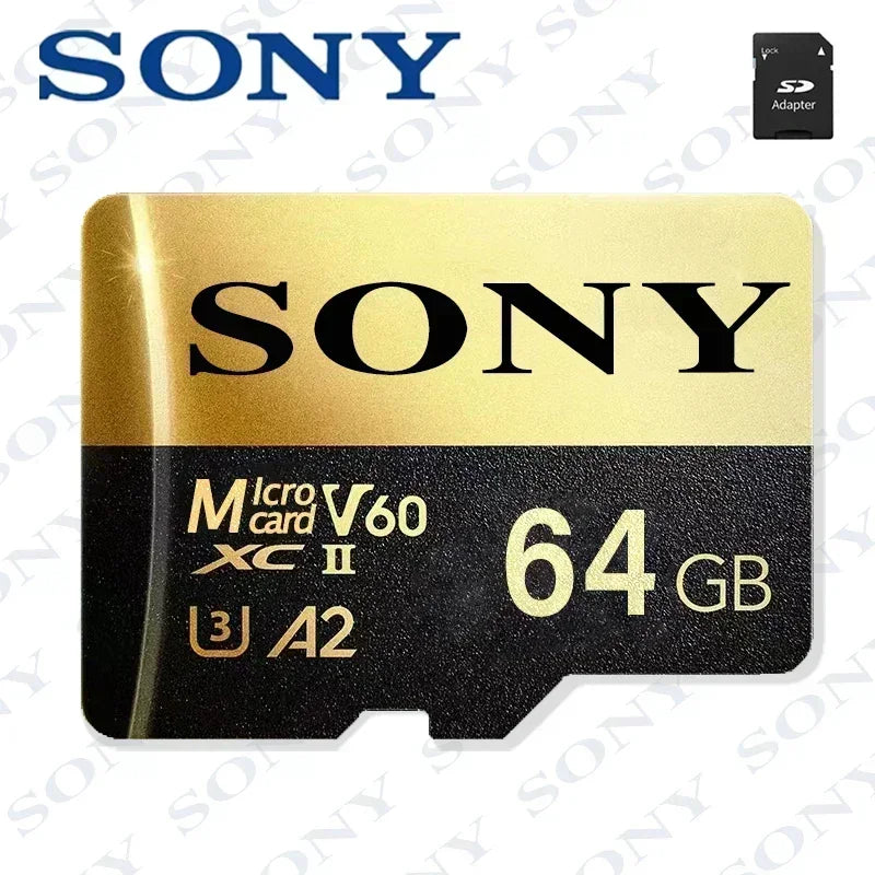 -Original-Sony-2TB Micro TF SD Card 1TB SD Memory Card 128GB 256GB U3 4K Full HD TF Memory Flash Cards for Xiaomi Phone Computer