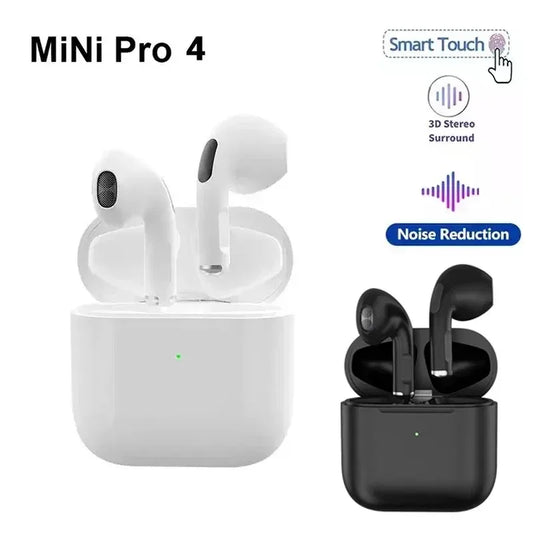 TWS Pro4 Bluetooth Earphones Wireless Headphones Mini Sports Headset Earbuds Music Earpieces For iPhone Xiaomi Huawei Redmi
