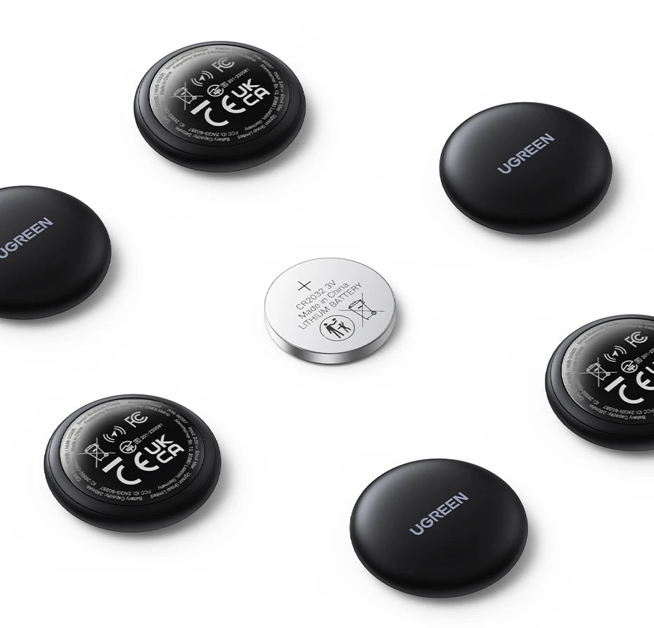 UGREEN Finder Security SmartTrack Link Smart Tag With Apple Find My Key Bluetooth GPS Tracker For Earbud Luggage MFi Finder IOS