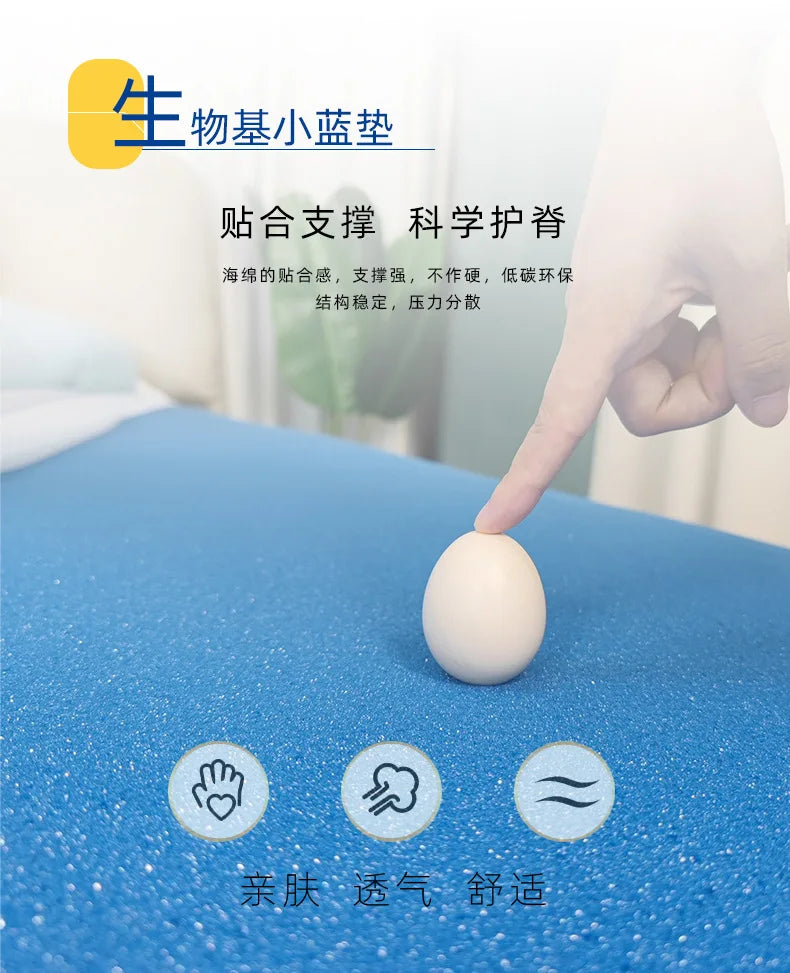 Star Hotel Bed and Breakfast Mattress Double Layer Independent Bag Spring Five Mini   Latex Cotton New