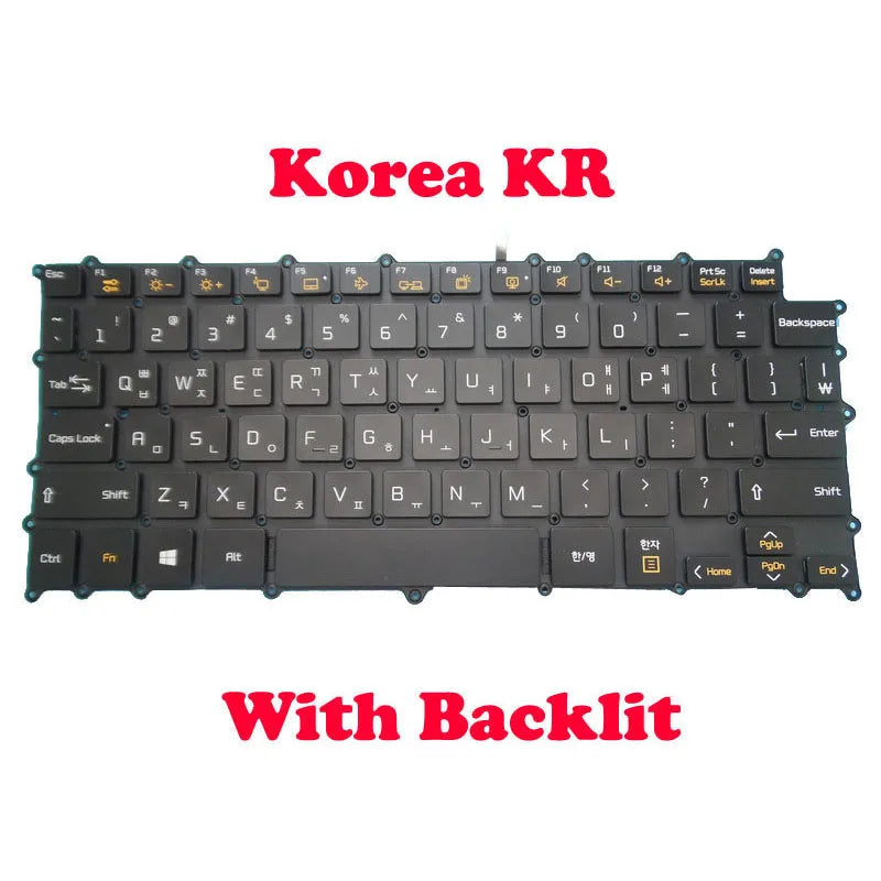 English US Korean KR Keyboard For LG 14T90N 14TD90N 14T990 14TD990 14Z90N 14ZD90N 14Z980 14ZD980 14Z990B 14Z990C 14ZD990 14ZB990