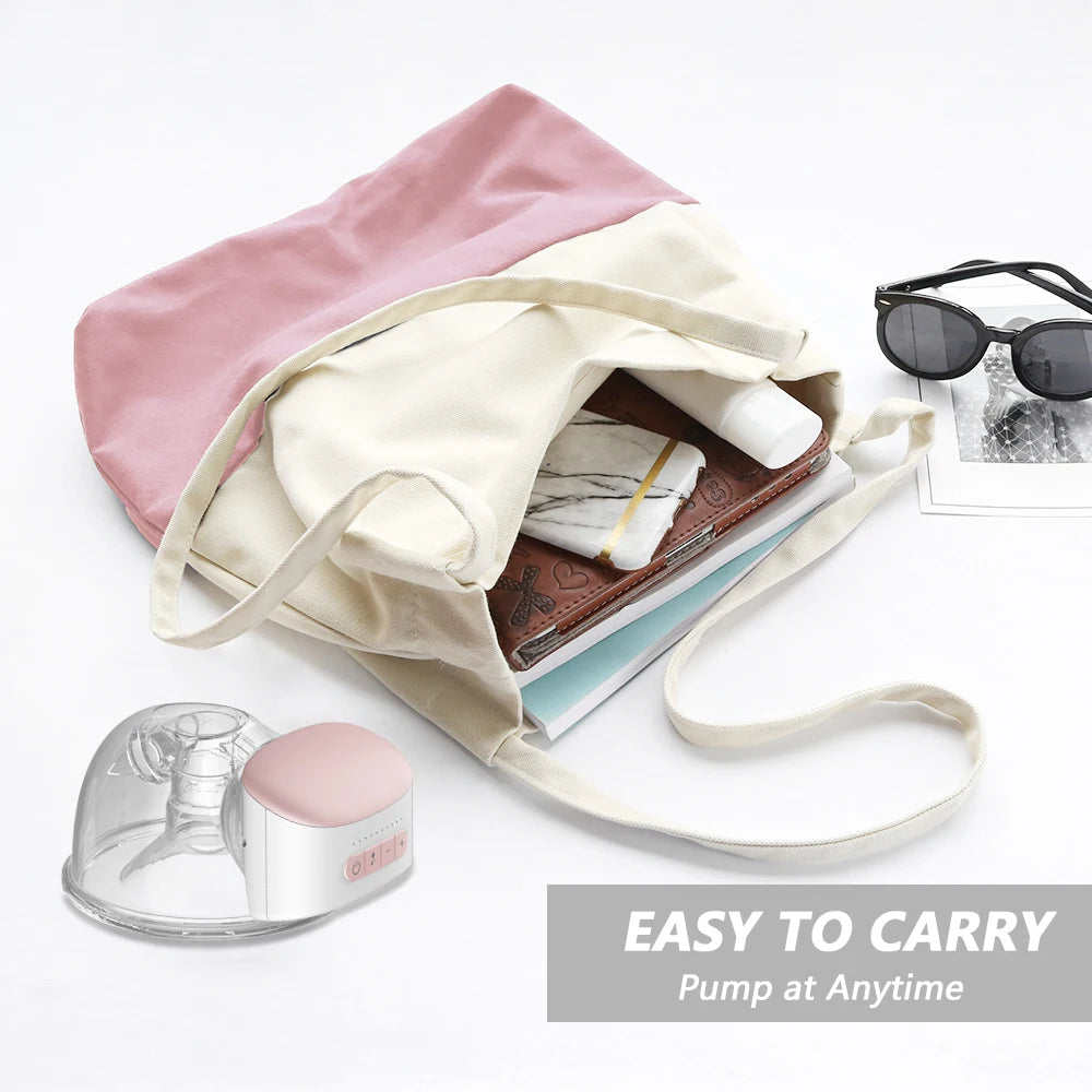 2/1pcs Bebebao BB-P1 Wearable Electric Breast Pump Hands Free Portable Breast Cup BPA-free for Breastfeeding Milk Collector
