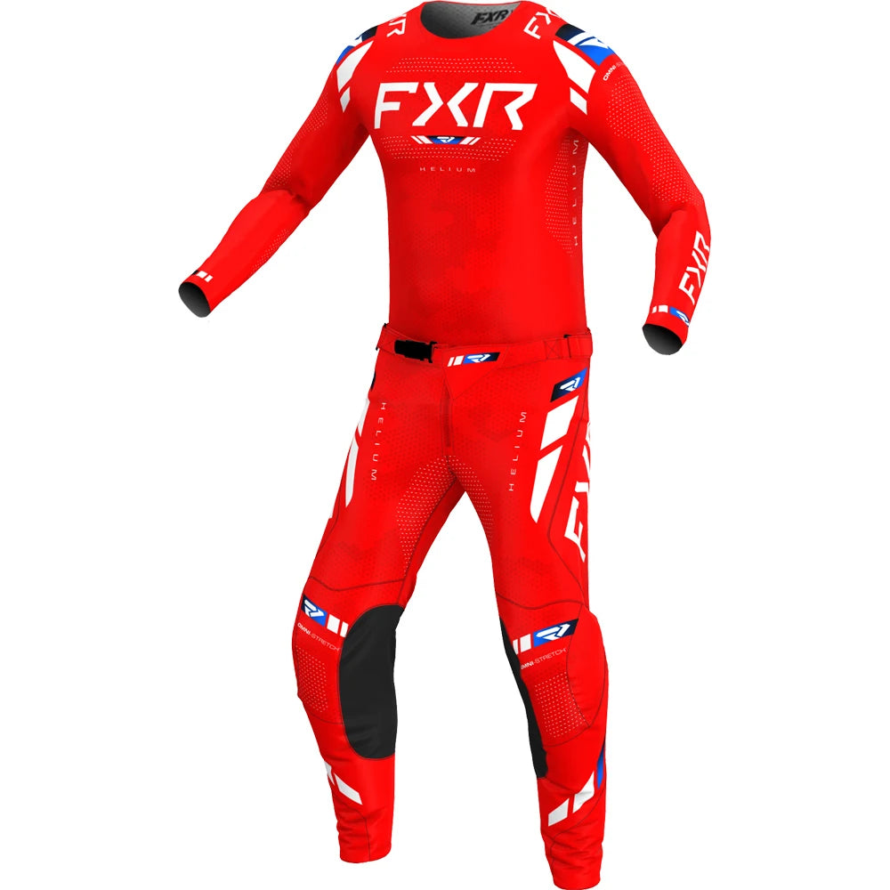 2025 Helium FXR Motocross Gear Set mx Power Wear Off Road Jersey Set ATV kit Breathable Dirt Bike Combo Suit Moto Kit