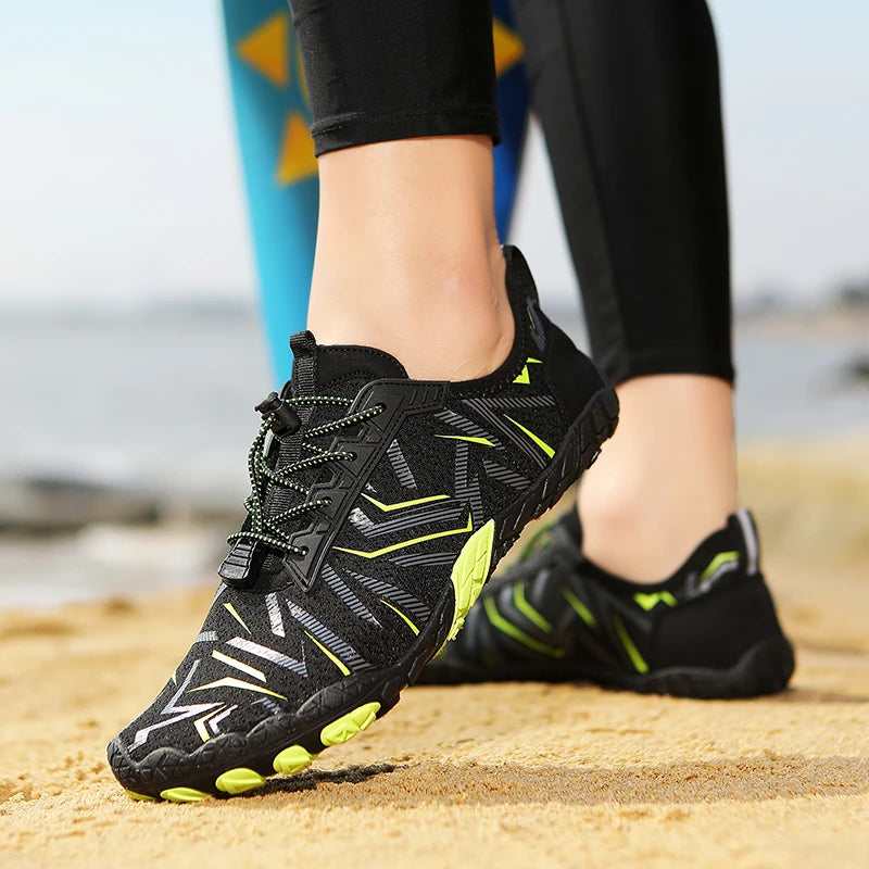 MAIJION Swimming Aqua Shoes Beach Wading Sneakers Water Sports Shoes Quick Dry Wading Shoes Breathable Fishing Surfing Footwear