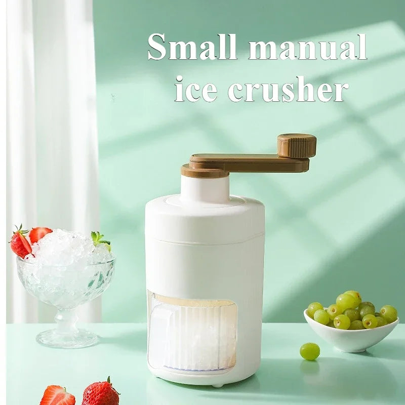 Diy Household Hand-Operated Shaved Ice Milk Shake Making Smoothie Machine Kitchen Hand Ice Breaker Mein Mein Ice Shaved Ice