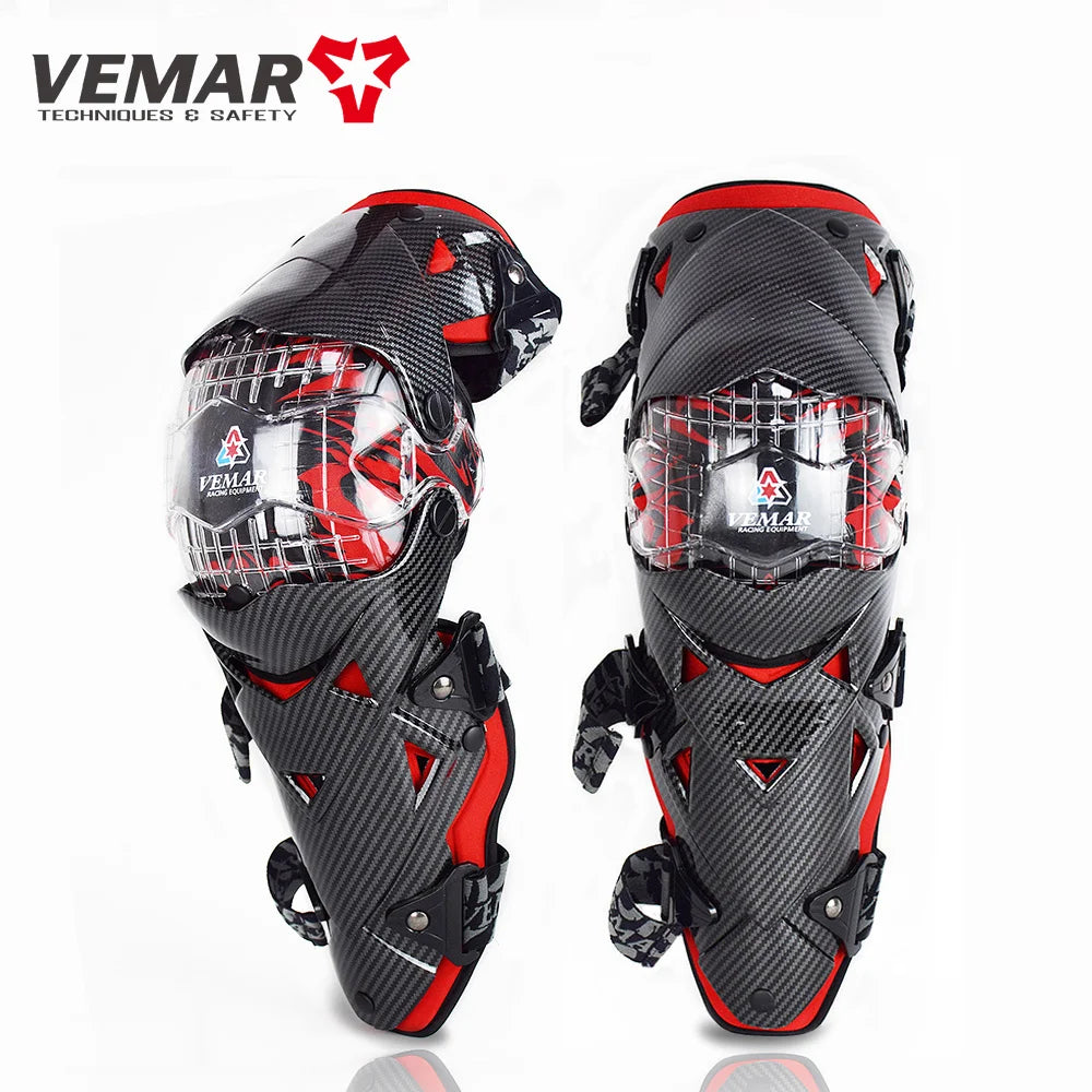 VEMAR Motorcycle Racing Riding Knee Guard Protective MX Motocross Knee Protectors Pads Armor Kneepads Gear Rodilleras Moto