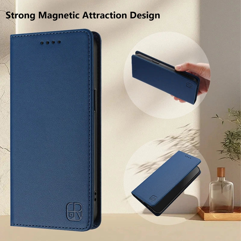 For Tecno Camon 50 Pro 4G Wallet Slots Phone Case For Funda Tecno Camon 50 Camon50 Pro 4G Cover Luxury Flip Magnetic Case Coque