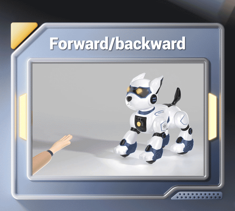 Brand New JJRC R27 Remote Control Robot Dog Voice Control Intelligent Talking Walking And Dancing Light Play Cute Children Gifts