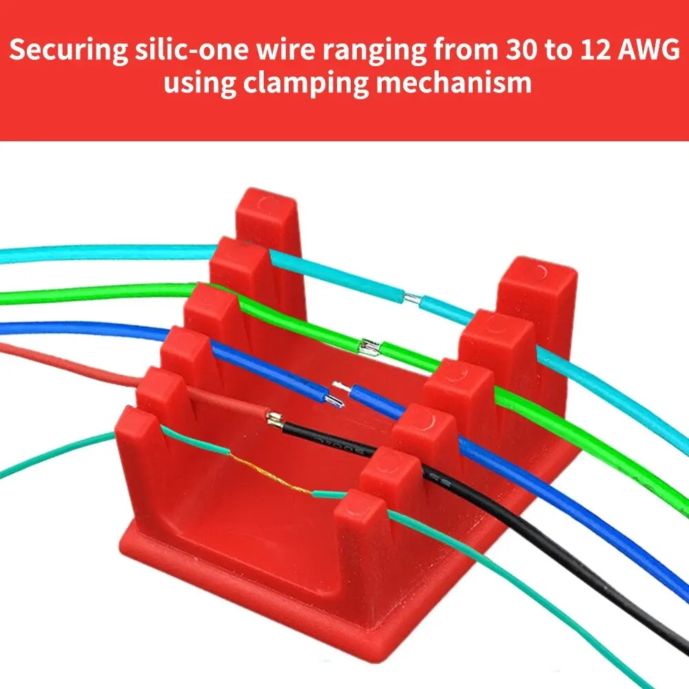 HZY Welding Wire Fixture Bracket Welding Table Clamp Red/Green For Motherboard Soldering ABS Motherboard Soldering Repair Tool