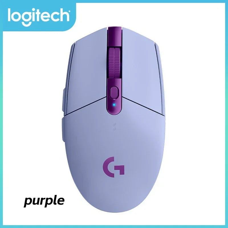 Logitech G304/G305 LIGHTSPEED Wireless Lightweight Gaming Mouse For FPS/MOBA/MMO/RPG/CS2- HERO Sensor 12K DPI, 6 Programmable