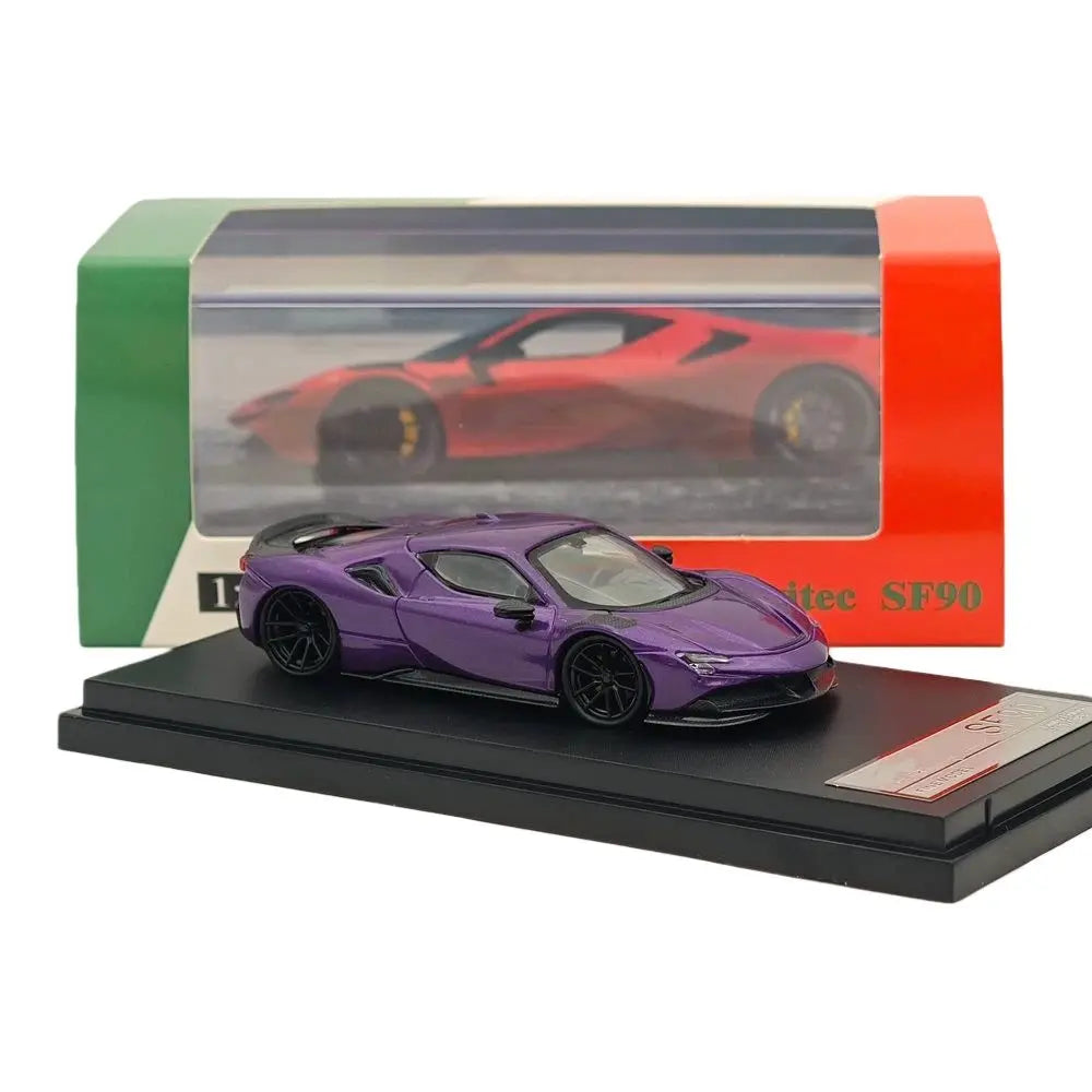 Fine model FM 1/64 Scale SF90 Diecast Models Car Collectible Christmas Gift