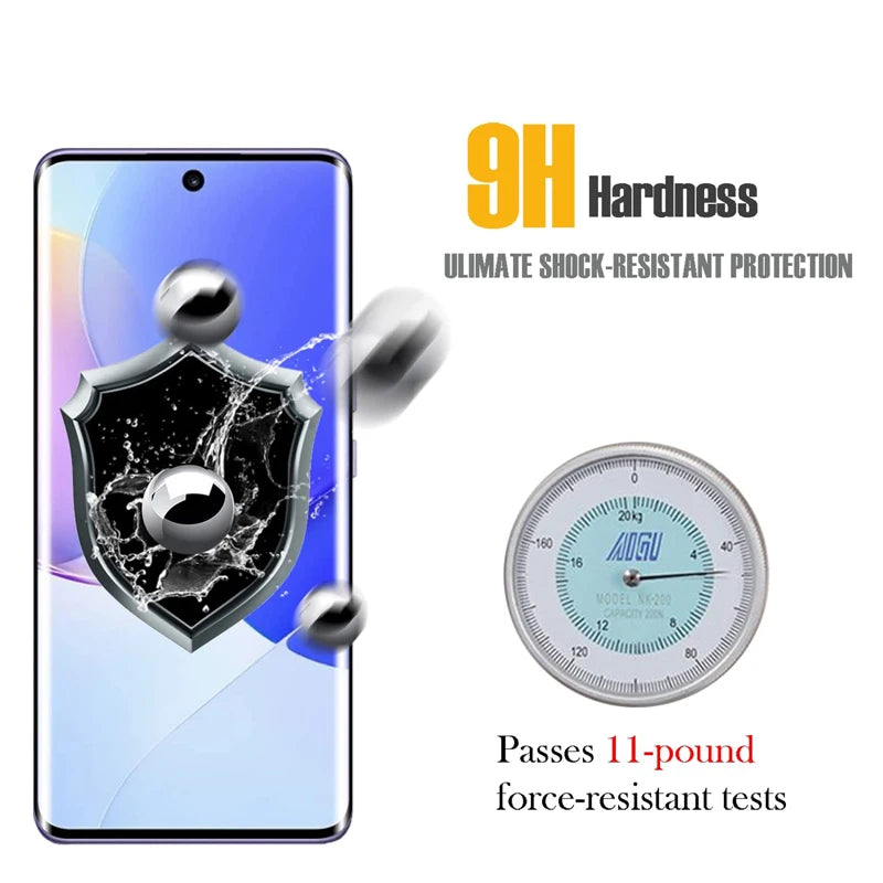 3D Curved Full Glue Tempered Glass For Tecno Spark 20 40 60 Pro Plus Full Cover Screen Protector For Pova Slim 5G Camon 30s