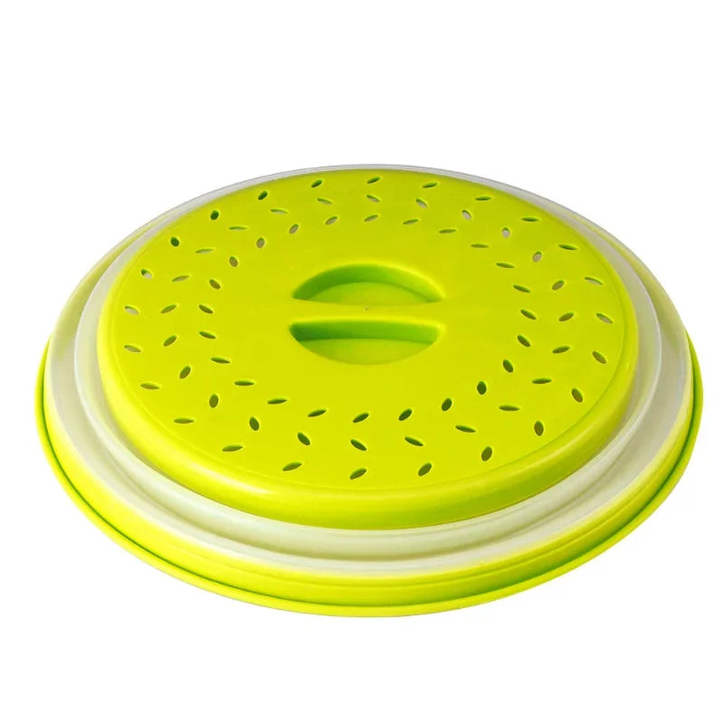 Kitchen Tools Microwave Splatter Cover Heating Folding Cover Fresh-keeping Cover Oil-proof Splash-proof Cover Cooking Lid
