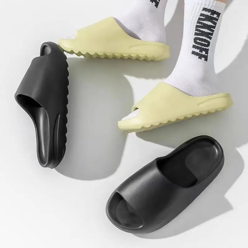 Coconut Slippers Feel like Stepping on Shit Thick-soled Sandals Summer New Non-slip Wearing Sandals