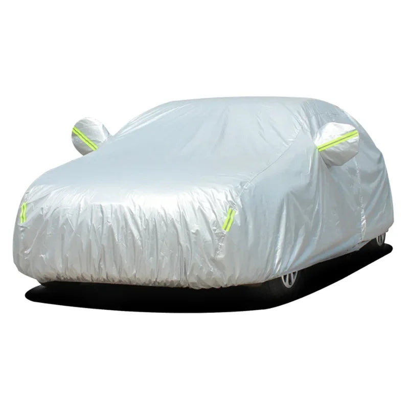 Car Cover UV Protection Snow Cover Universal Sunshade Waterproof Dustproof for Sedan Scratch-Resistant Sedan Suit