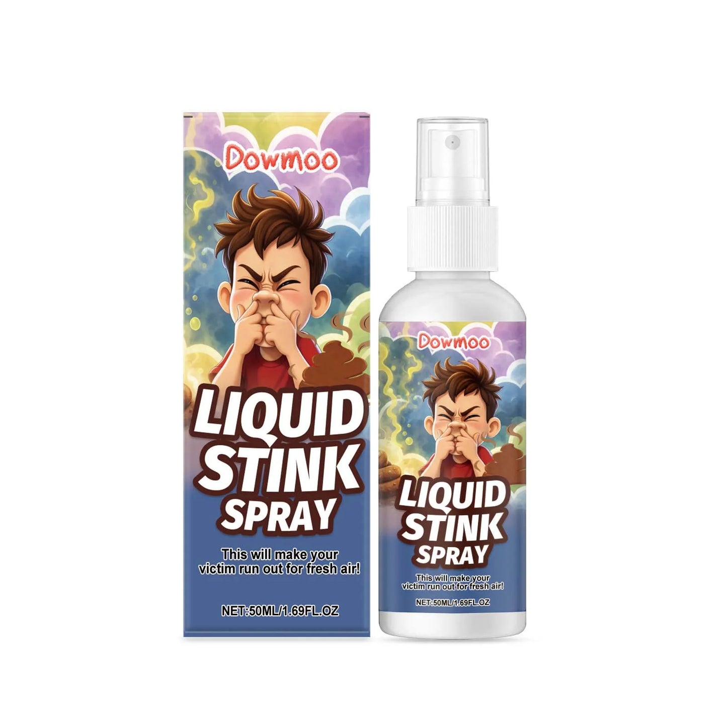 100ml Fart Spray – Plastic Bottled Fart Prank Spray, Party Supplies, Prank Trick Spray, Suitable for Adults and Kids, Non-Toxic