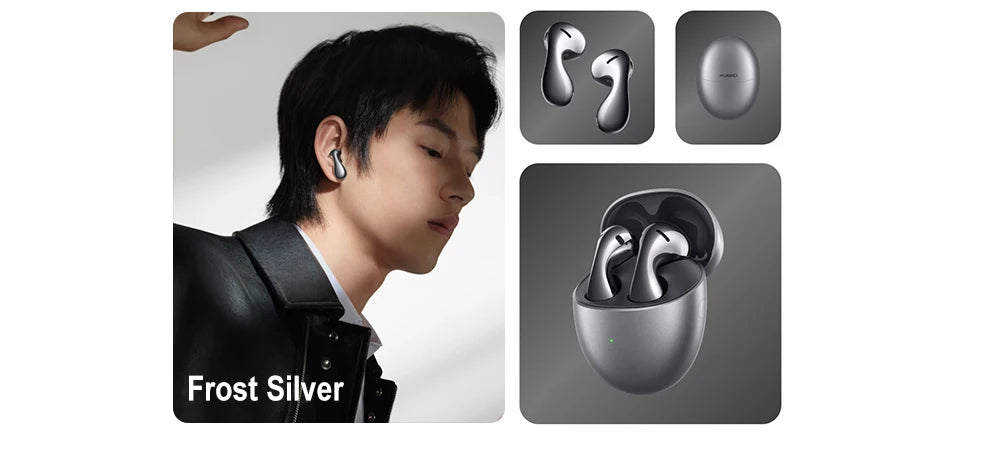 Original Huawei Freebuds 5 Earphones TWS Wireless Bluetooth 5.2 Headphones Active Noise Reduction Earbuds LDAC Hifi IP54 Headset