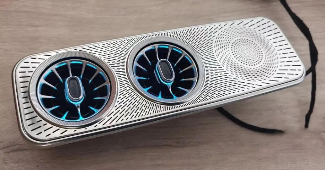 Interior Roof LED Air Conditioning Turbo Vent AC Outlet Trim  For Mercedes Benz V Class EQV Vito Viano Valente Metris W447 V250