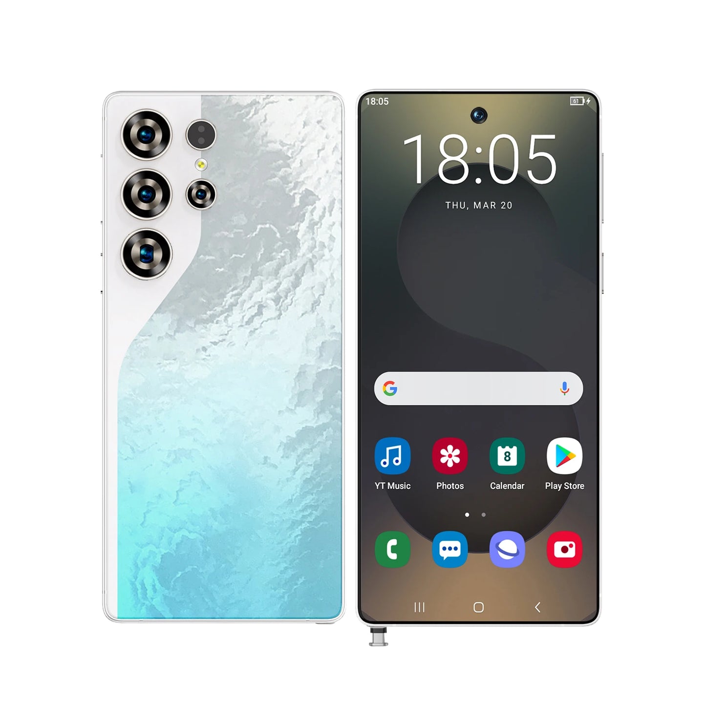 HOT 2025 new S25 Ultra original intelligent 5G dual card dual standby Android 15 system global version phones 8000mAh battery