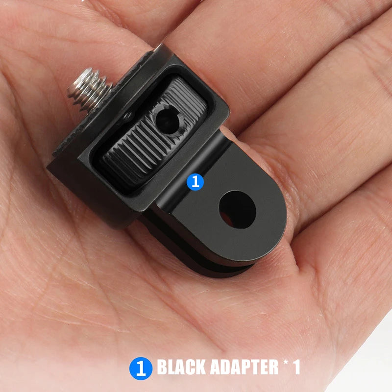 Suitable for GoPro series For DJI For Insta360 sports camera accessories 1/4 adapter interface 1/4 adapter