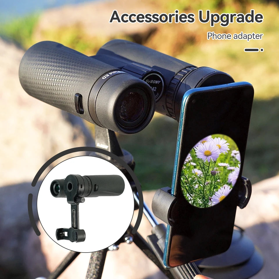 Svbony SA205 Binoculars ED Flat-field 8X42/10X42 Professional IP67 Waterproof BAK4 Twist-up Eyecups for Travelling Bird Watching