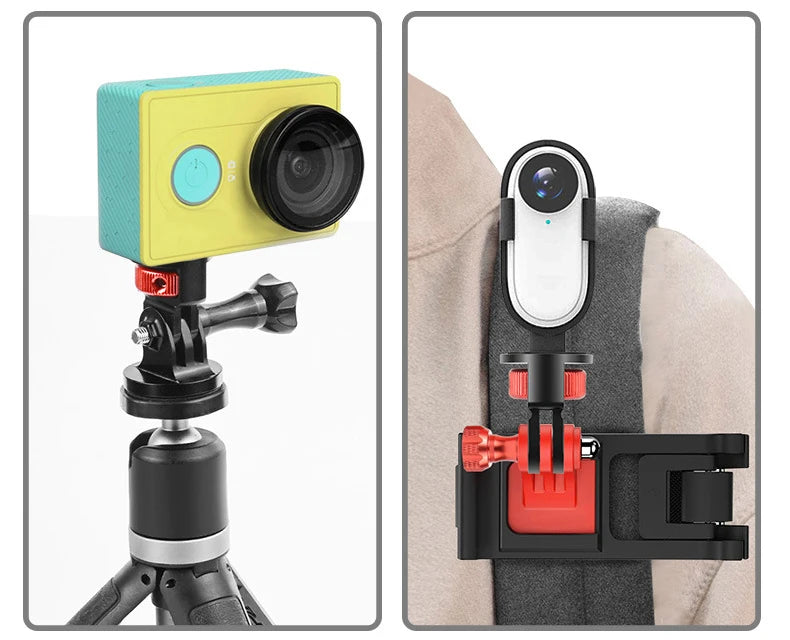Suitable for GoPro series For DJI For Insta360 sports camera accessories 1/4 adapter interface 1/4 adapter