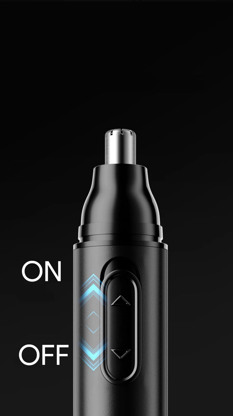 HOT Electric Nose Hair Trimmer Ear Hair Trimmer Eye-brow shaping Professional Safe Painless Portable For Business Trip And Home