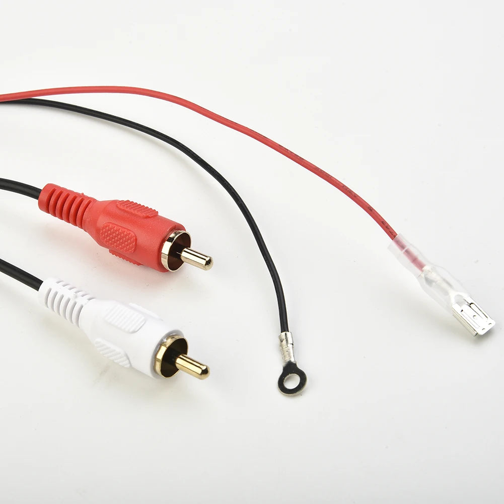 Car Wireless Bluetooth Receiver Module Bluetooth 5.0 Music Radio Stereo Audio Cable Adapter 2RCA Connector Music AUX Adapter