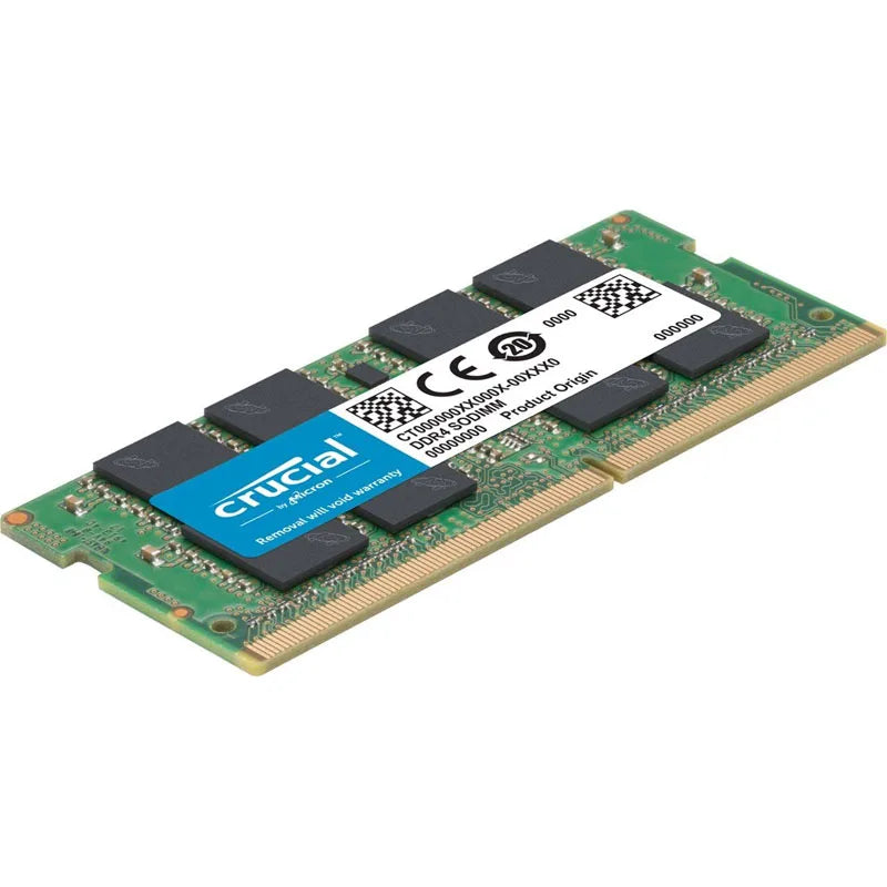 Crucial DDR4 8GB 16GB 3200MHz SODIMM RAM  CL22& DDR5 SODIMM 16GB 32GB 5600MHz CL46 Notebook Memory