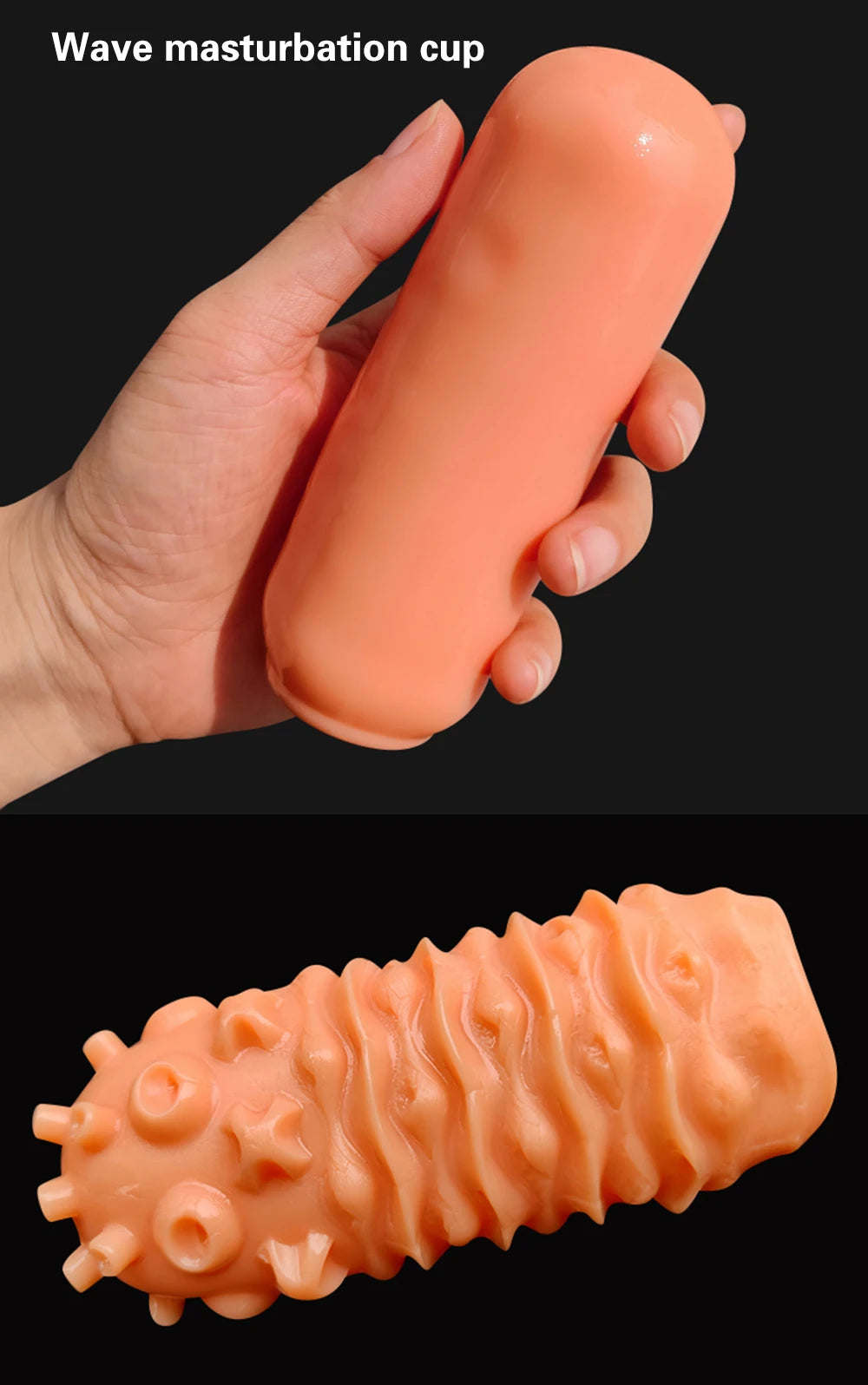 Male Masturbator Cup Sex Toy for Men Soft TPE Cock Training Sex Shop Glans Trainer Penis Sleeve Delay Exercise Adult Products