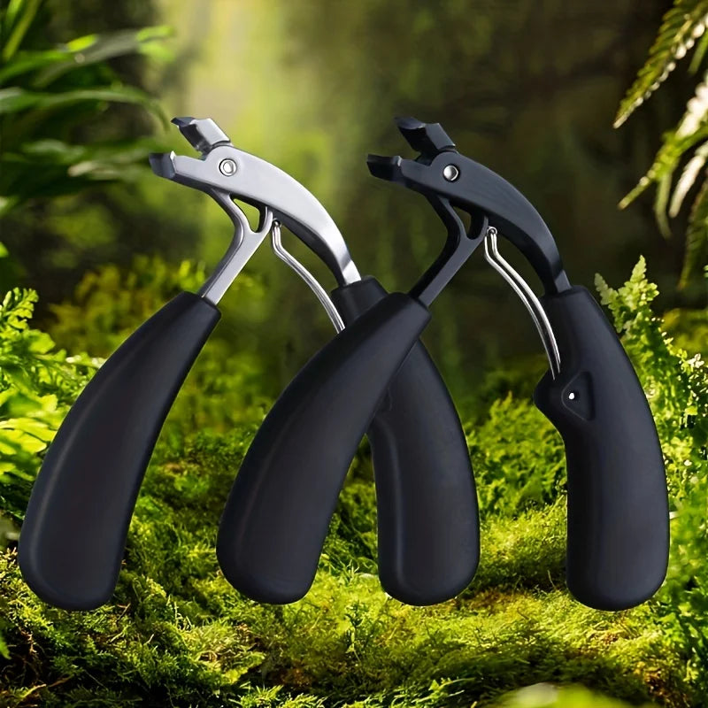 New Curved large opening nail clippers, efficient and durable toenail clippers thick and ingrown nails, durable pedicure tools