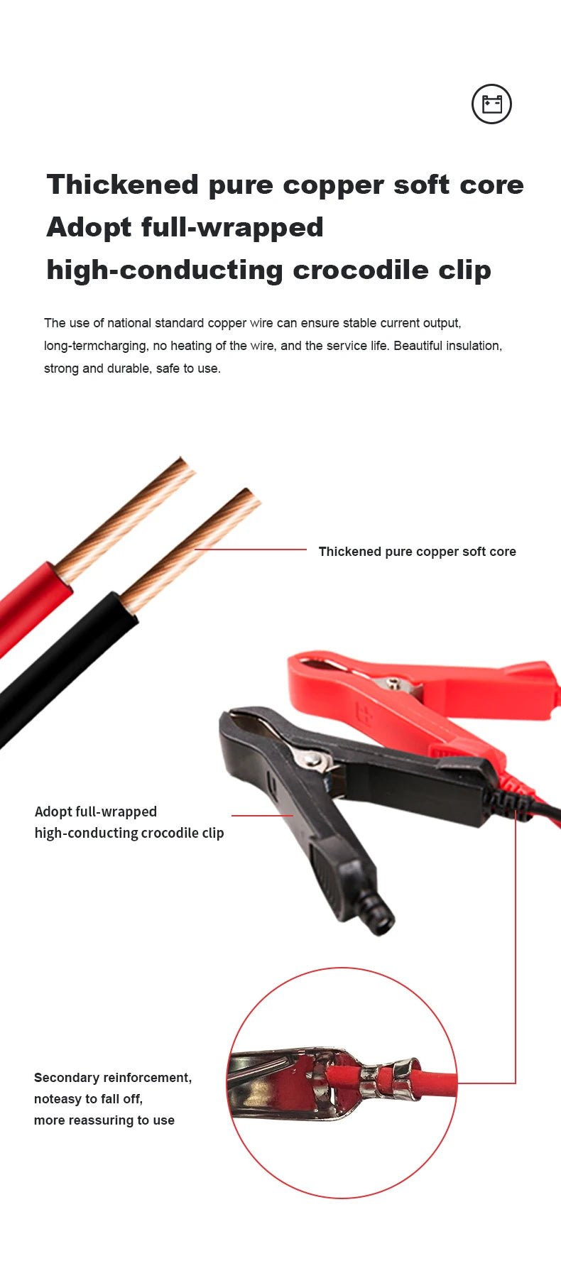 12V 6A Fully Automatic Car Battery Charger Smart Pulse Repair Color Screen for AGM GEL WET Lead Acid Charger LCD Display